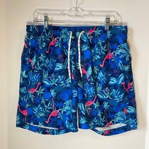 Hot Coals Mens Large  Swim Trunks